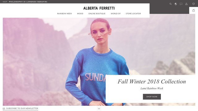 Alberta Ferretti官方网站