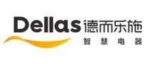 德而乐施 dellas logo