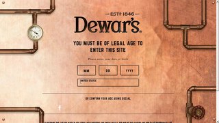 Dewar's官网介绍