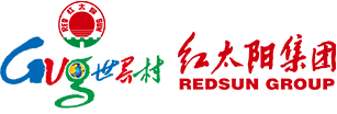 红太阳 RED SUN logo