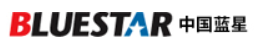 蓝星 BLUESTAR logo