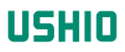 USHIO 优迪亚 logo